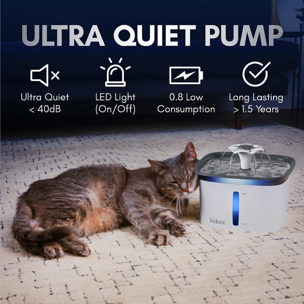 Veken Pet Fountain Review